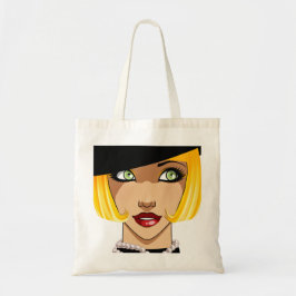 Bolsa Tote Flapper Lady