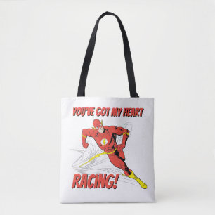 Bolsa Tote Flash - Você tem meu Namorados de corrida cardía
