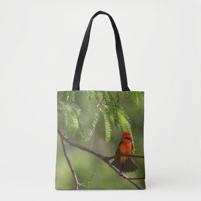 Bolsa Tote Flashy Vermilm Flycatcher (Frente)