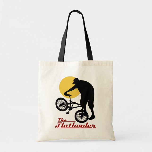 Bolsa Tote Flatlander BMX (Frente)