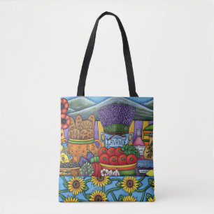 Bolsa Tote Flavors of Provence Bag by Lisa Lorenz
