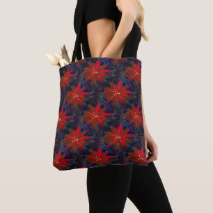 Bolsa Tote Fleurs do tempo divertidos.....