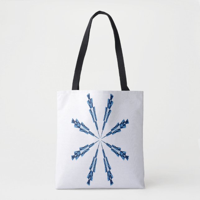 Bolsa Tote Floco de neve (Frente)