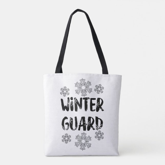 Bolsa Tote Floco de neve da Guarda de inverno (Verso)
