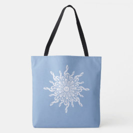 Bolsa Tote Floco de neve G-Clef (Monograma Ornamental) de Inv