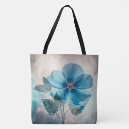 Bolsa Tote Flor Azul Eetéreo