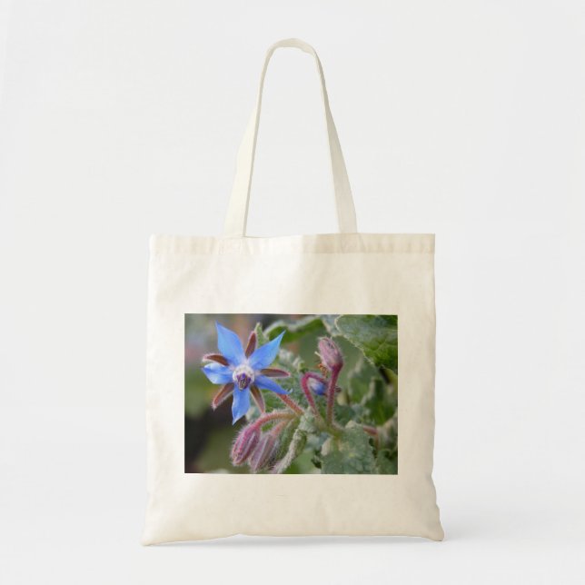 Bolsa Tote Flor Borage Star (Frente)