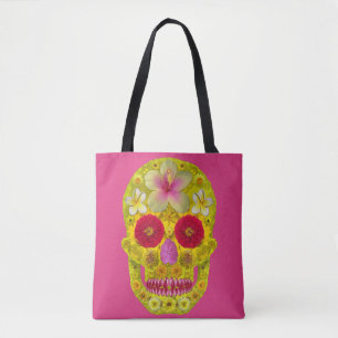 Bolsa Tote Flor - Caveira 8