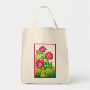 Bolsa Tote Flor da pera espinhosa