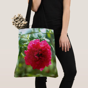 Bolsa Tote Flor da rosa vermelha