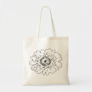 Bolsa Tote Flor de Arte Natural Bonita