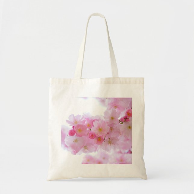 Bolsa Tote Flor de árvore de cereja japonesa (Frente)