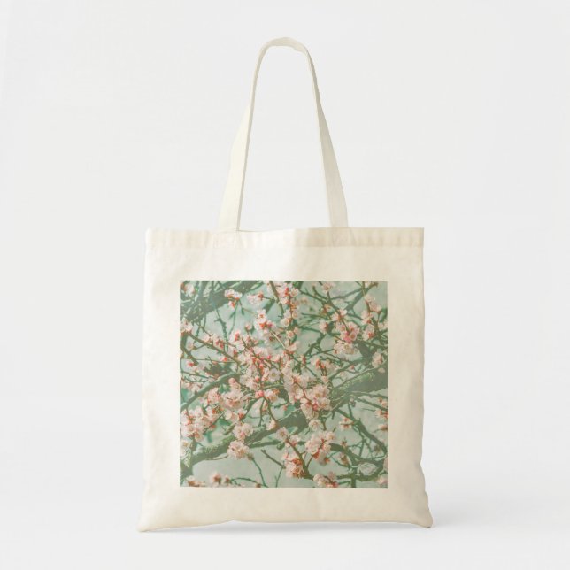 Bolsa Tote Flor de cereja (Frente)