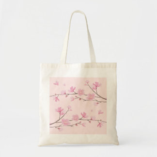 Bolsa Tote Flor de Cereja - Rosa