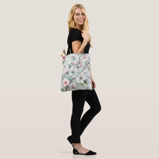 Bolsa Tote Flor de Cerejeira (No(a) Modelo)