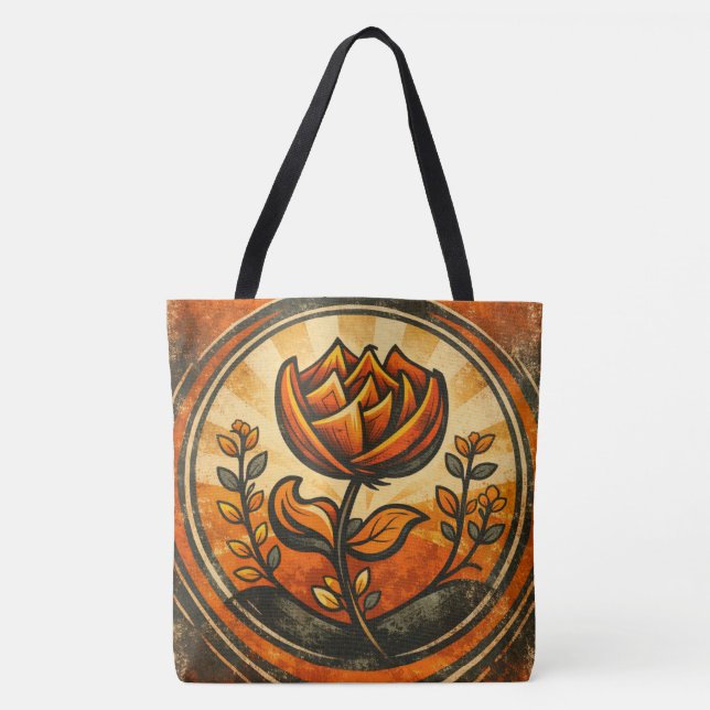 Bolsa Tote Flor de Cume  (Frente)