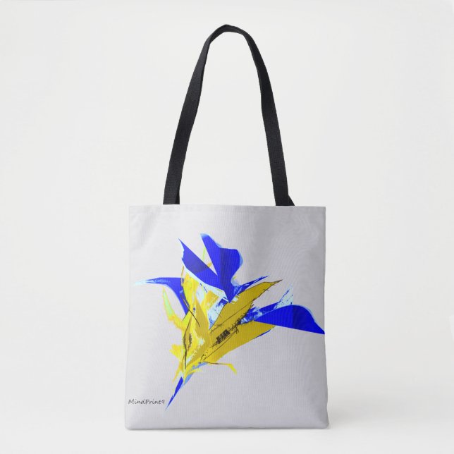 Bolsa Tote Flor de Descanso - Saco de Toques (Frente)