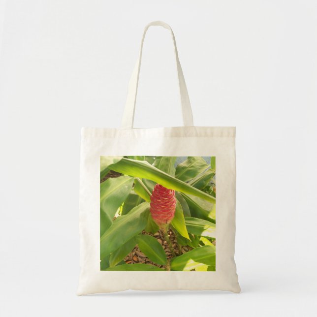 Bolsa Tote Flor de gengibre xampu (Frente)