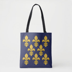 Bolsa Tote Flor de lis