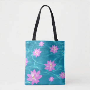 Bolsa Tote Flor de Lotus