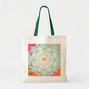 Bolsa Tote Flor de Lotus Blooming Monogramada
