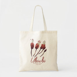 Bolsa Tote Flor de Uhiuhi Rara Nativa Havaiana Floral Elegant