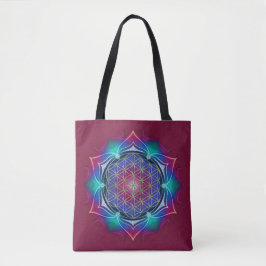 Bolsa Tote Flor De Vida / Blume des Lebens - Mandala IV