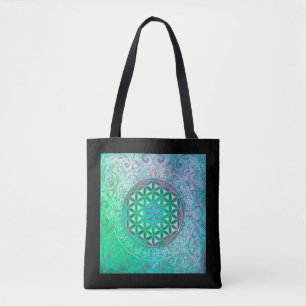 Bolsa Tote Flor De Vida / Blume des Lebens - Ornamento IV