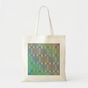 Bolsa Tote Flor de Vida - padrão de granulação do selo 2