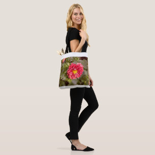 Bolsa Tote Flor do felpudo
