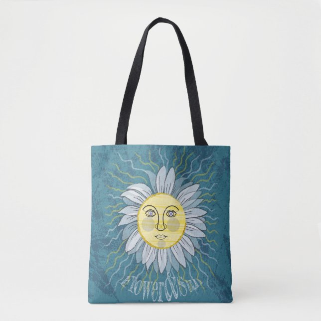 Bolsa Tote Flor e Sol - Natureza (Frente)
