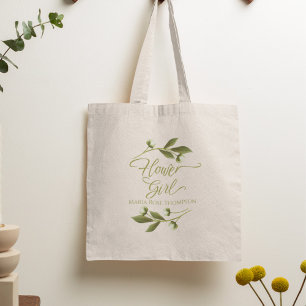 Bolsa Tote Flor Floral Personalizada Bonita