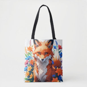 Bolsa Tote Flor Fox
