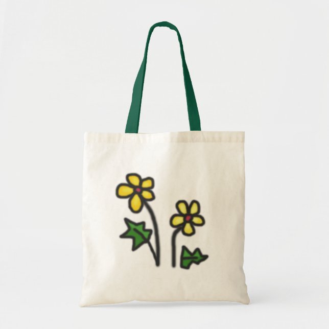 Bolsa Tote Flor macia (Frente)