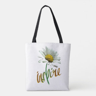 Bolsa Tote Flor na sacola