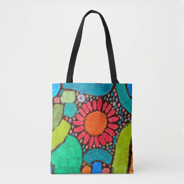 Bolsa Tote Flor no Vale, Klee (Frente)