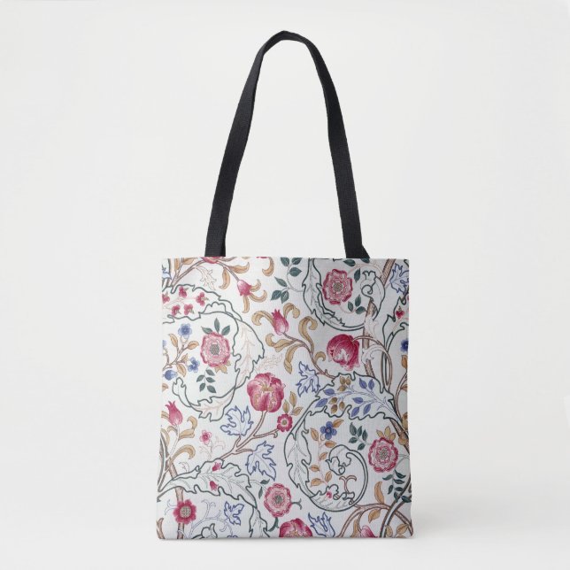 Bolsa Tote Flor, Padrão Floral, William Morris (Frente)