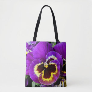 Bolsa Tote Flor pansível