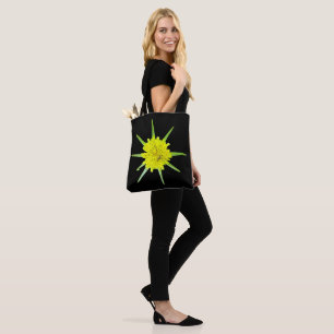 Bolsa Tote Flor Selvagem De Barba Menor De Caprino Em Toda A