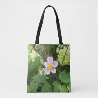Bolsa Tote Flor Silvestre Rosa | Floral Botânica R