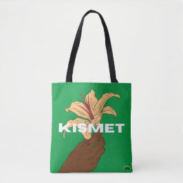 Bolsa Tote Flor Verde Kismet