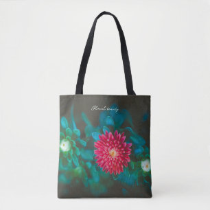 Bolsa Tote Flor vermelha