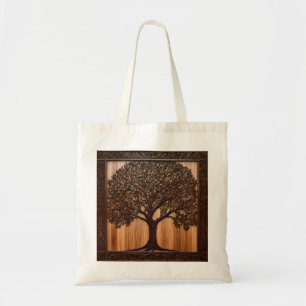 Bolsa Tote Flora Australiana: Impressão em Madeira da Árvore