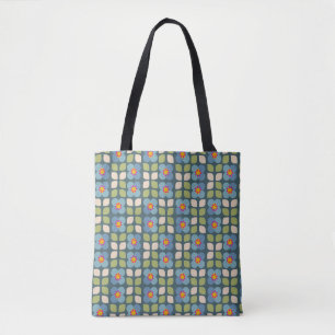 Bolsa Tote FLORA BLUSH - Saco de Tota Floral Impressão