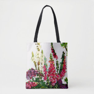 Bolsa Tote Flora Exótica nº 1 em Sunshine Dazzle