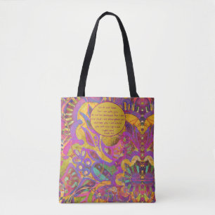 Bolsa Tote Flora indígenas (Sem Medo)
