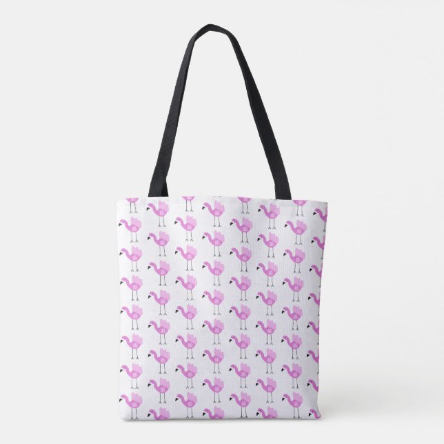 Bolsa Tote Flora The Flamingo Pattern (Verso)