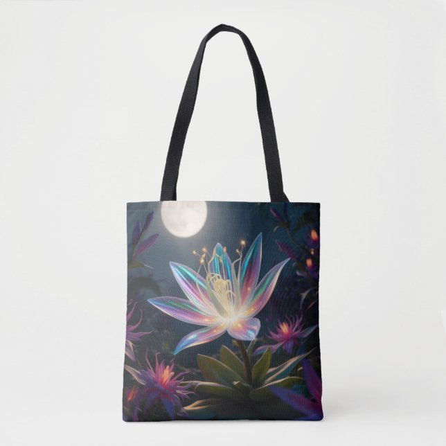 Bolsa Tote Floração ao Luar (Frente)
