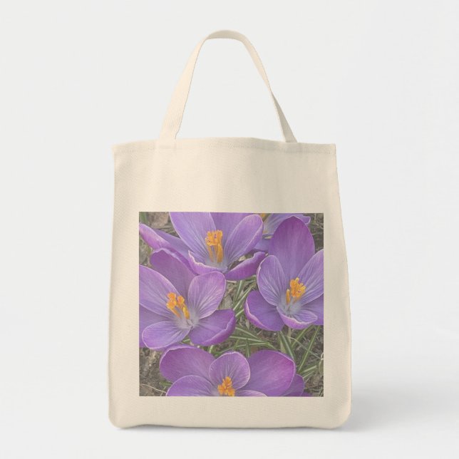 Bolsa Tote Floração de Primavera (Frente)