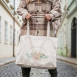 Bolsa Tote Florais Rustic Watercolor em Sage Green Bridesmaid<br><div class="desc">Rustic Watercolor Florals on Sage Green Bridesmaid Tote Bag #hand pintou floral #romântico botânico #convites para o casamento floral #casamento da primavera #elegante #casamento formal #casamento #casamento #elegante #casamento #casamento #romântico</div>